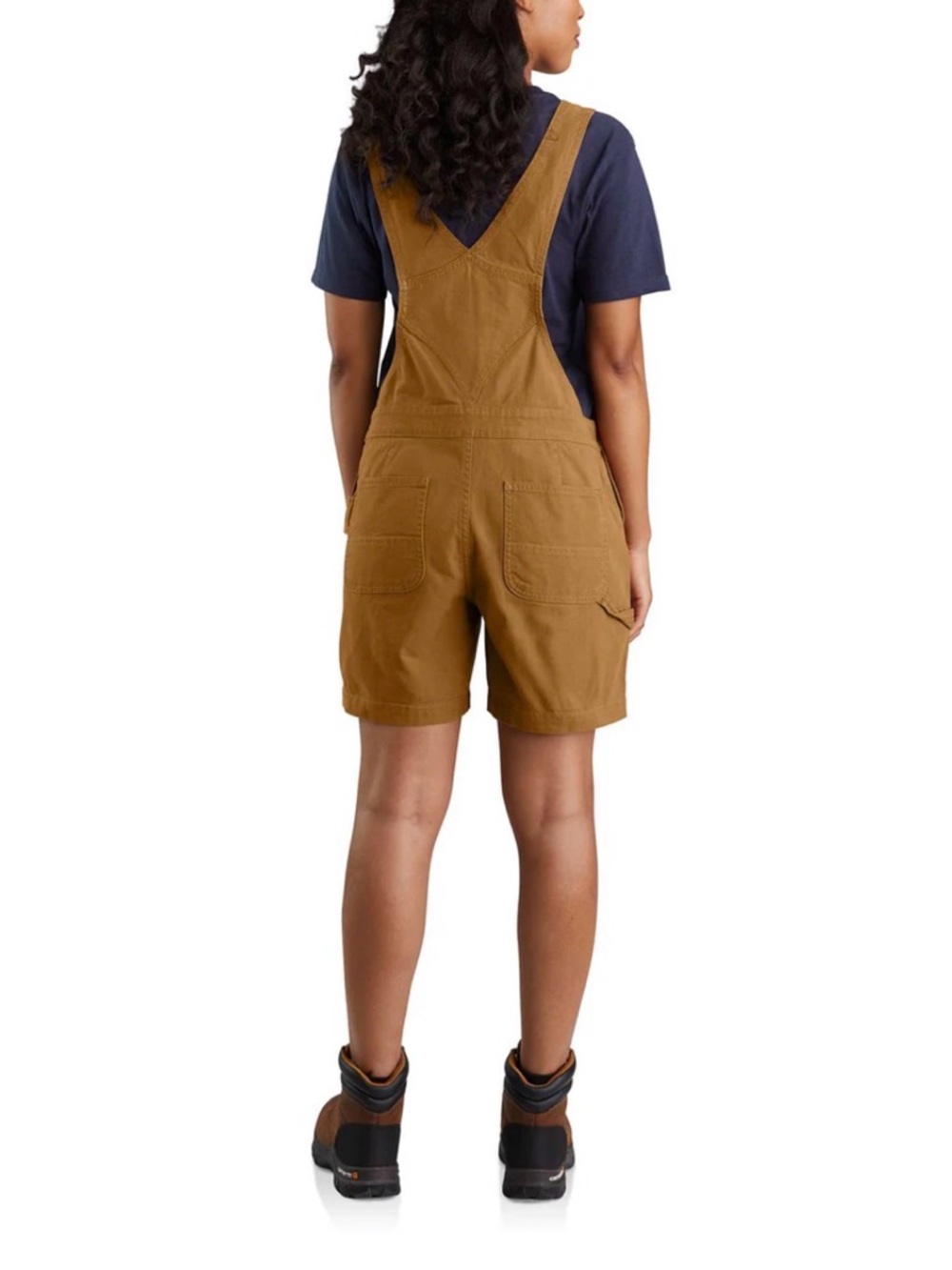 Carhartt RUGGED FLEX RELAXED FIT CANVAS SHORTALL - Picture 4 of 14